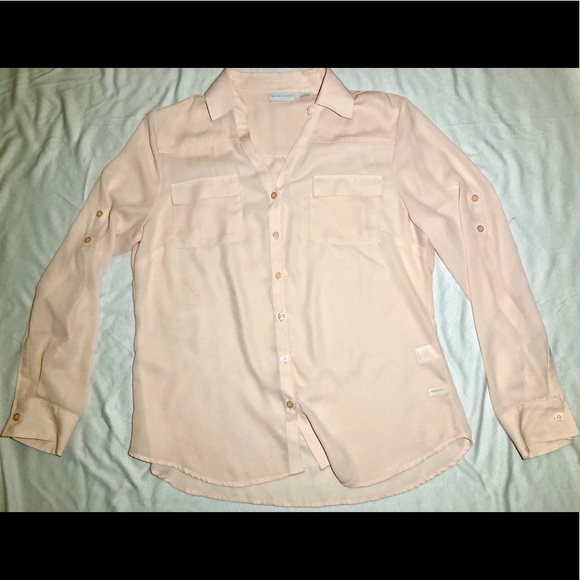 NY&Co. button down blouse - Picture 2 of 3